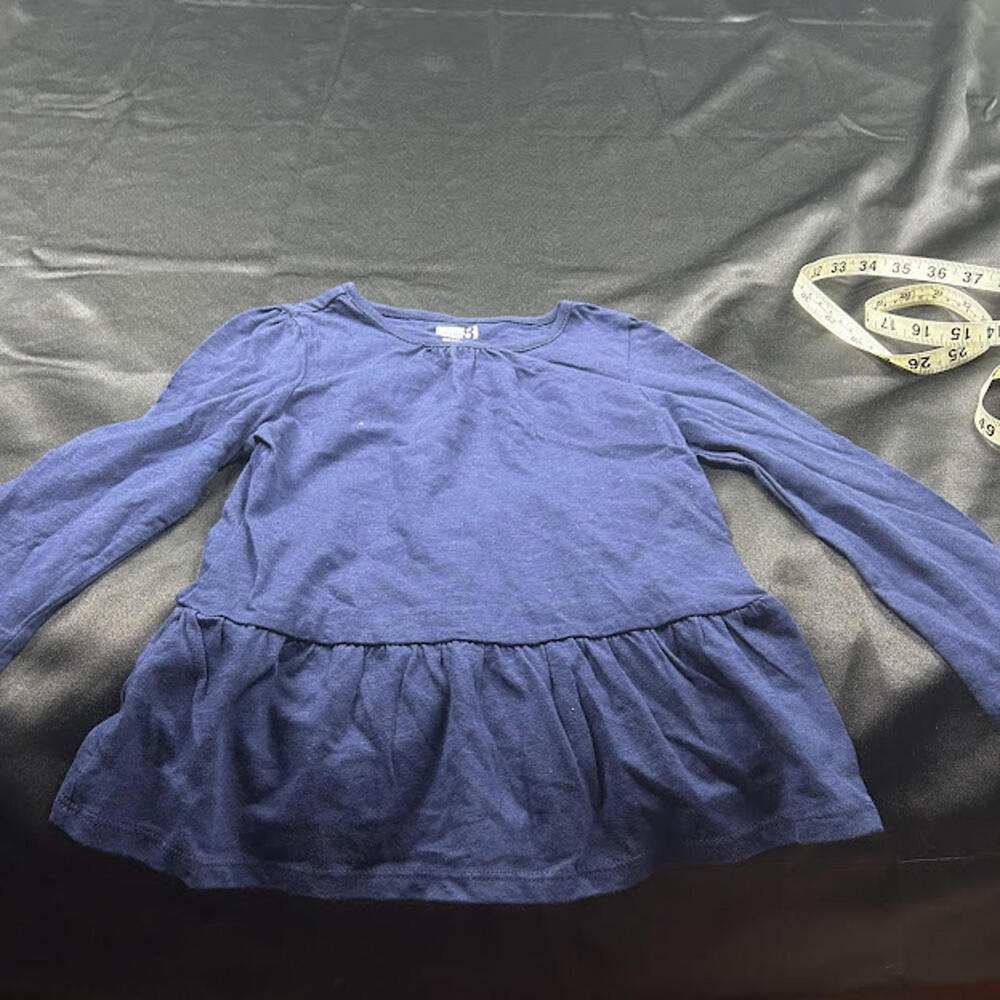 Crazy 8 GIRLS Dark Blue Long Sleeve Shirt Size 5T